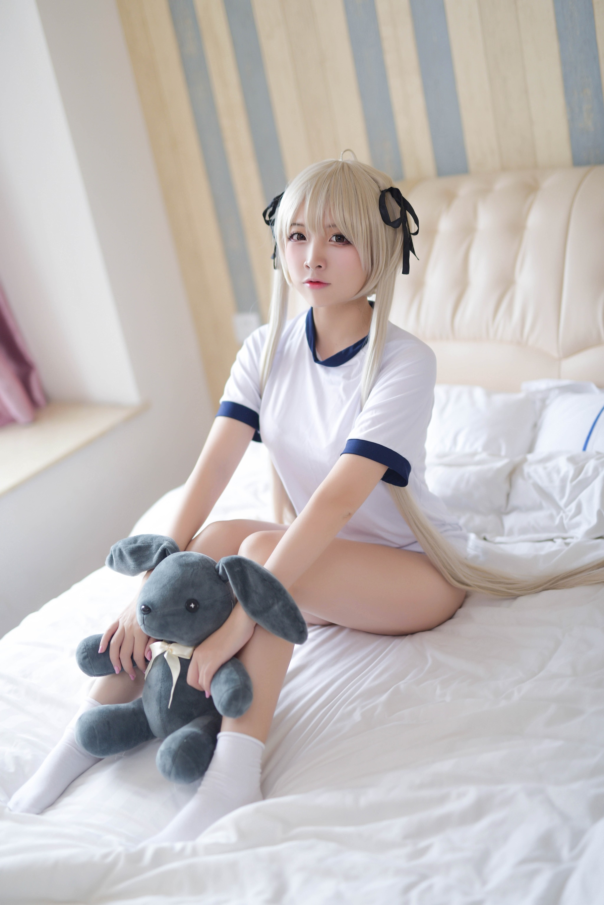 图片[1]-二佐Nisa – NO.052 二佐 穹妹运动服 [29P]-XikXak